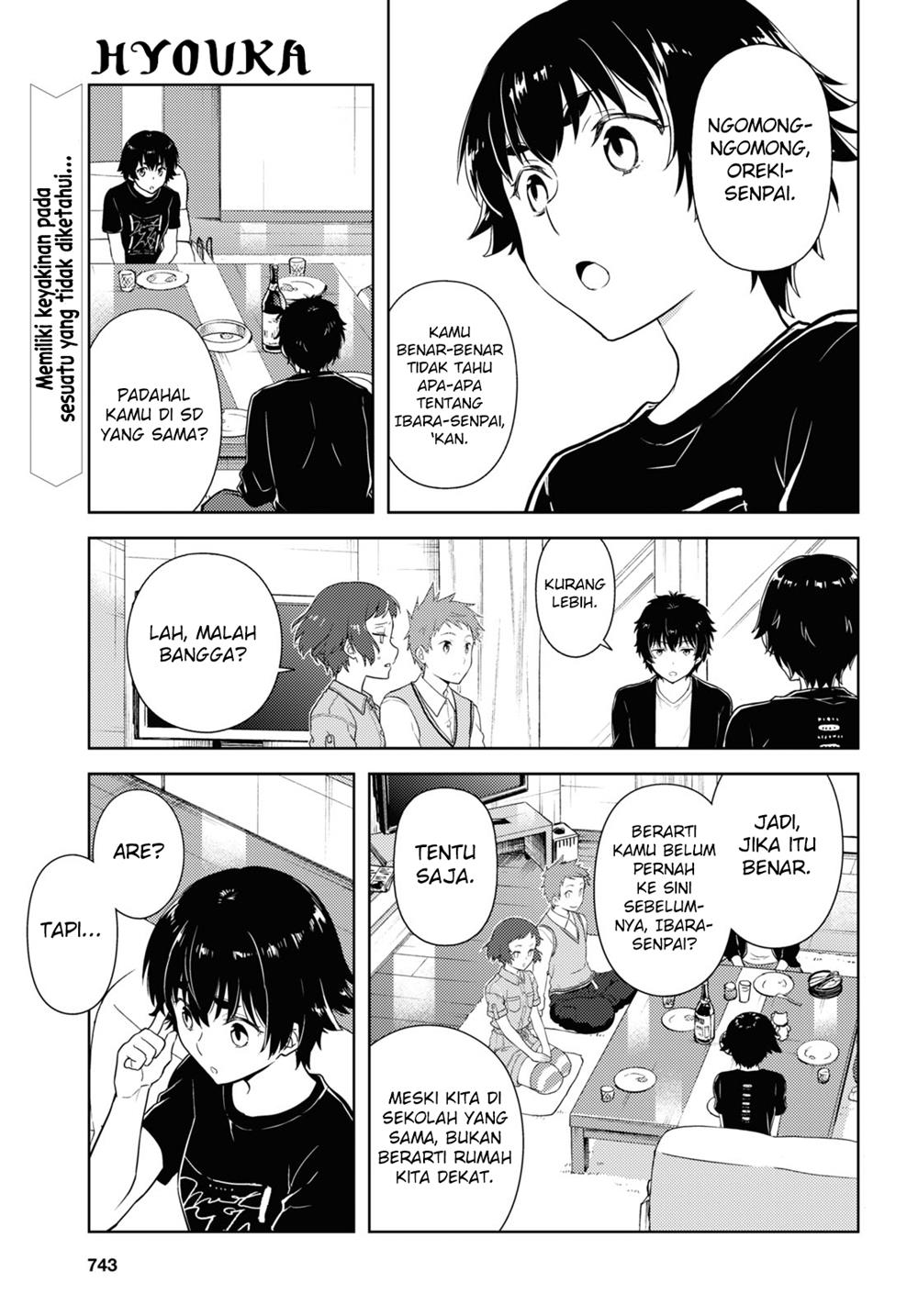 Hyouka Chap 85 - Next Chap 86