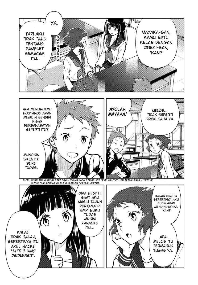 Hyouka Chap 90 - Next Chap 91