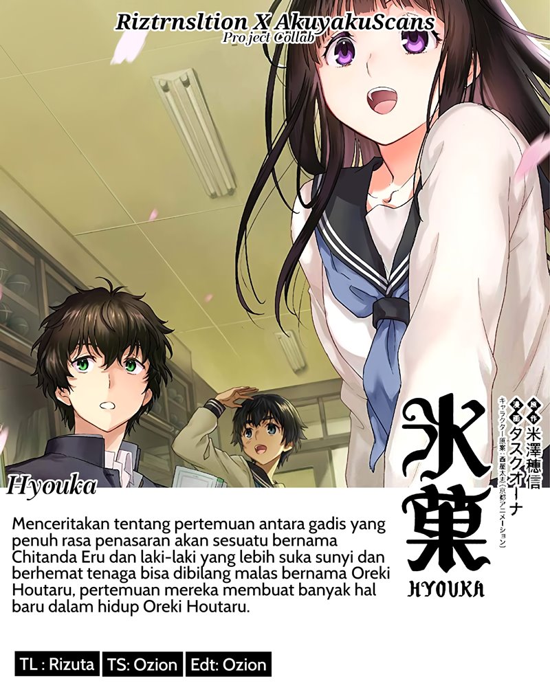 Hyouka Chap 94 - Next Chap 95