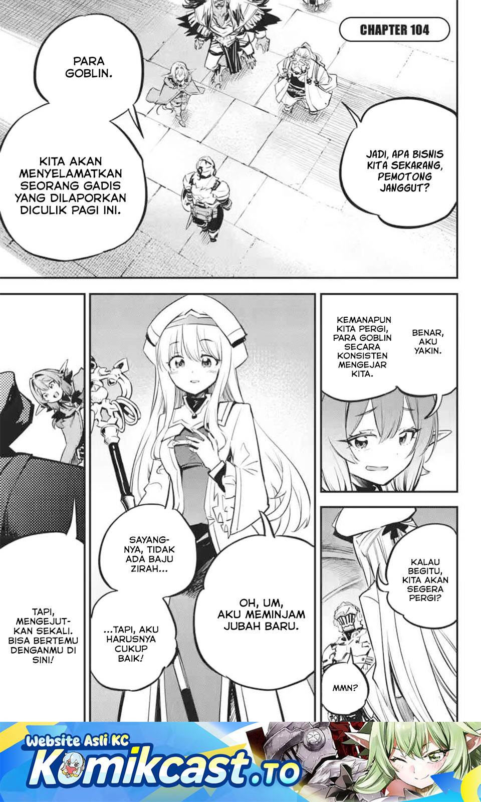 Goblin Slayer Chap 104 - Next Chap 105