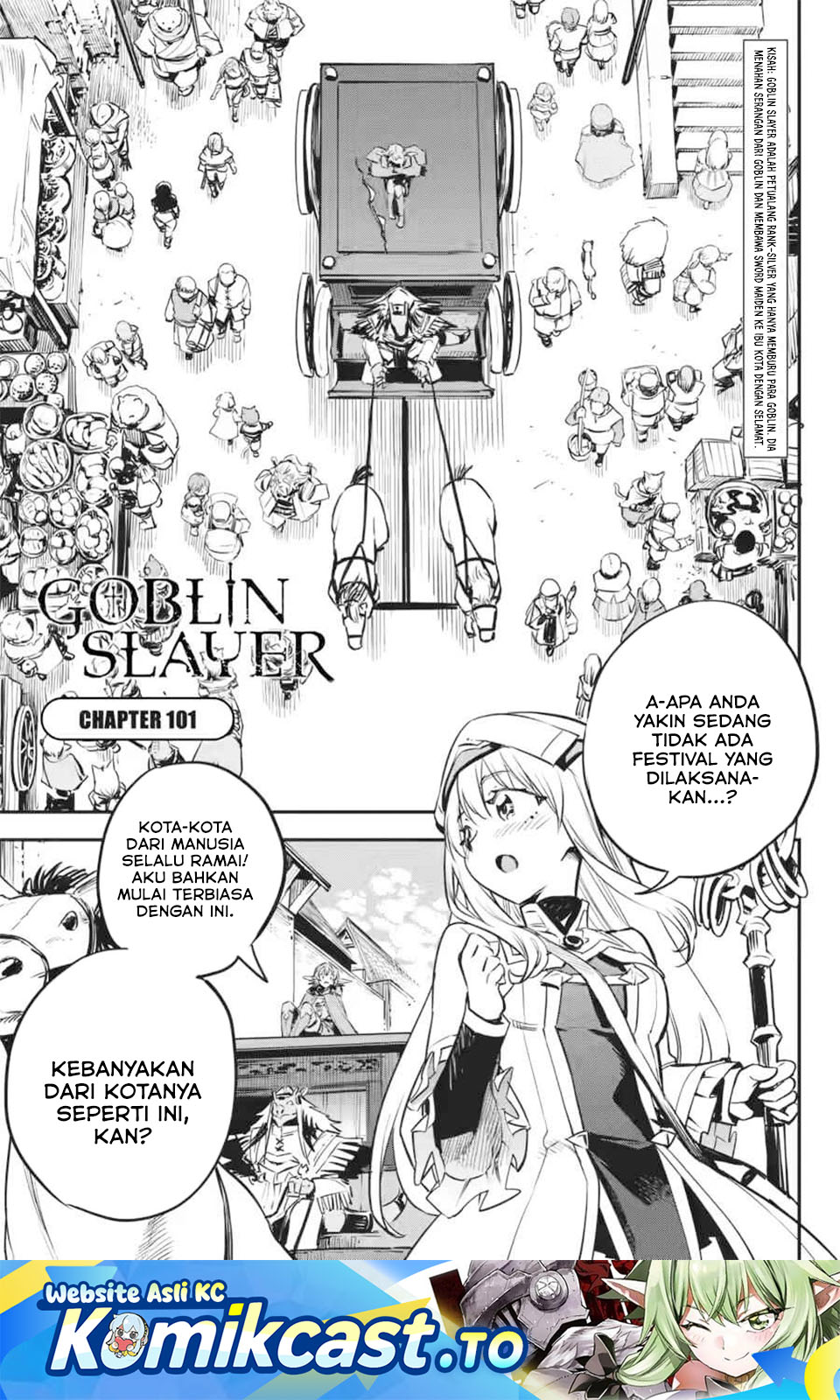 Goblin Slayer Chap 101 - Next Chap 102