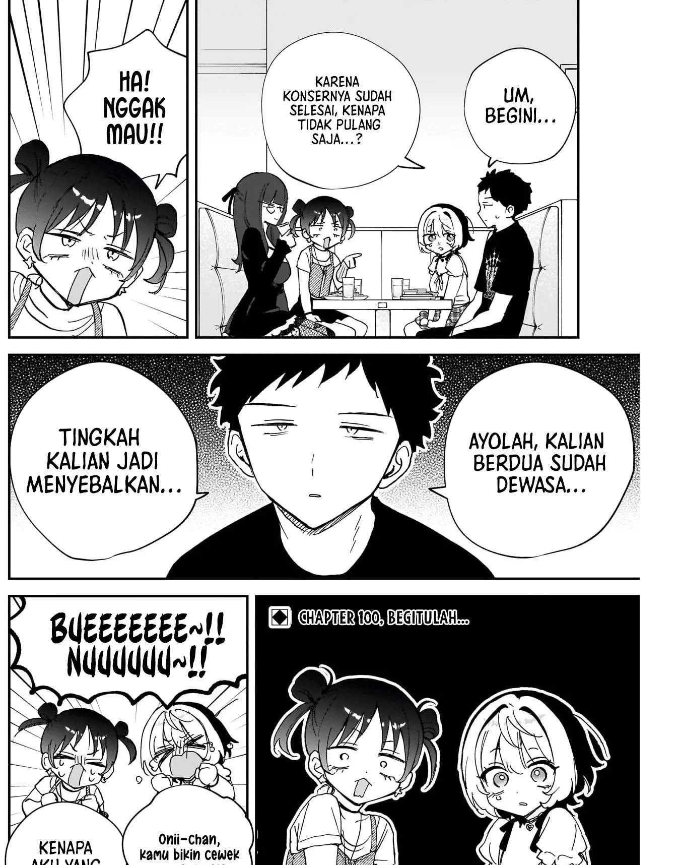 Noa-senpai wa Tomodachi. Chap 100 - Next Chap 101