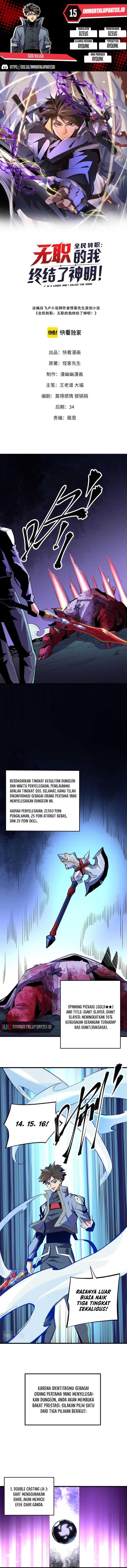 God Killer Chap 15 - Next Chap 16