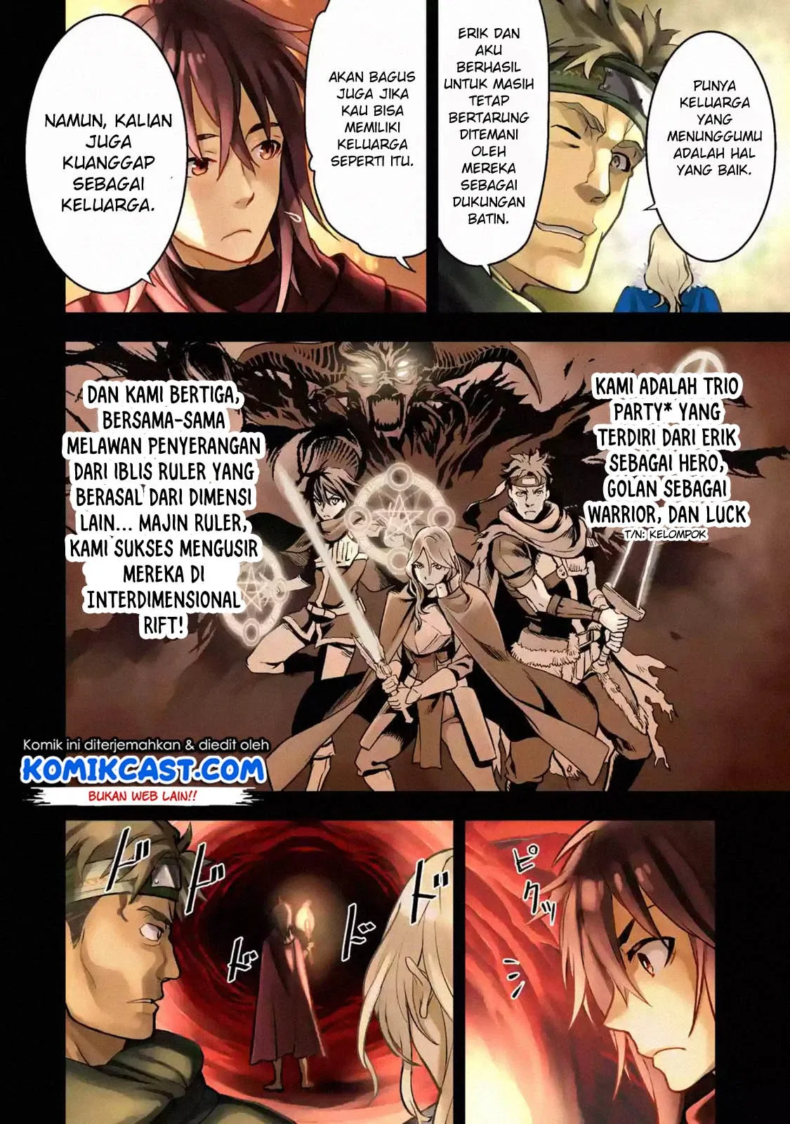 Koko wa Ore ni Makasete Saki ni Ike to Itte kara 10 Nen ga Tattara Densetsu ni Natteita Chap 1.1 - Next Chap 2.1