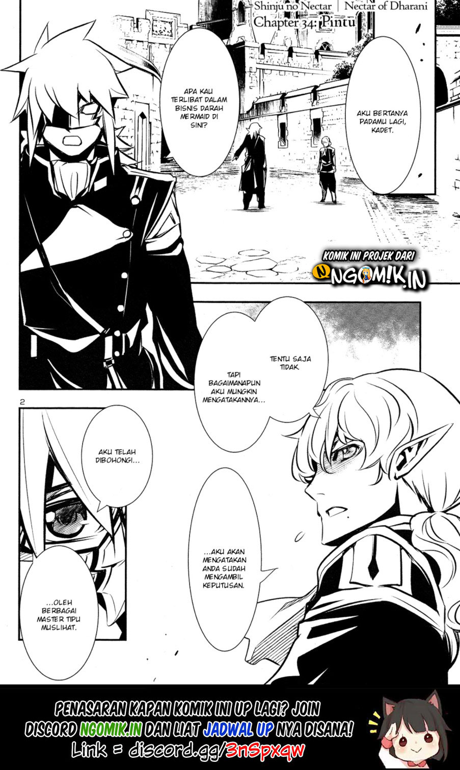 Shinju no Nectar Chap 34 - Next Chap 35