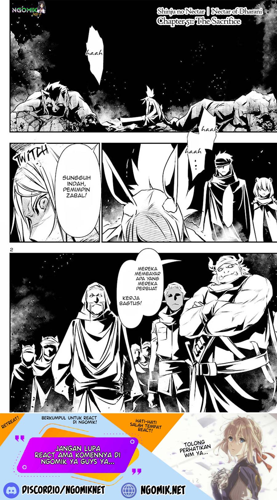 Shinju no Nectar Chap 51 - Next Chap 52
