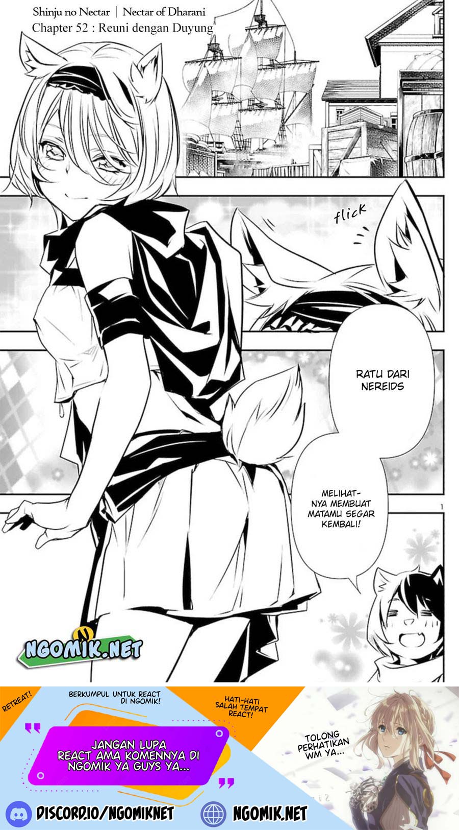 Shinju no Nectar Chap 52 - Next Chap 53