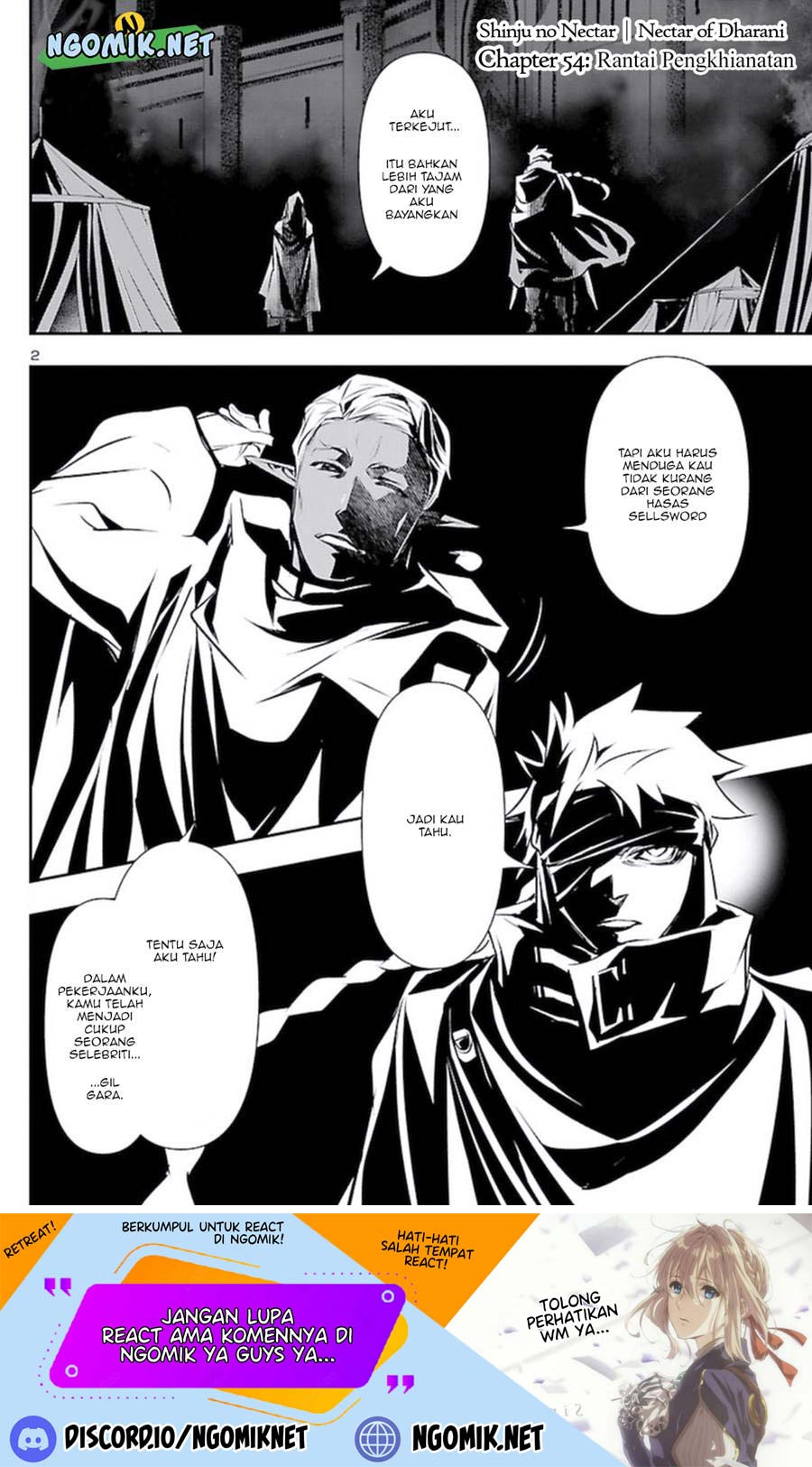 Shinju no Nectar Chap 54 - Next Chap 55