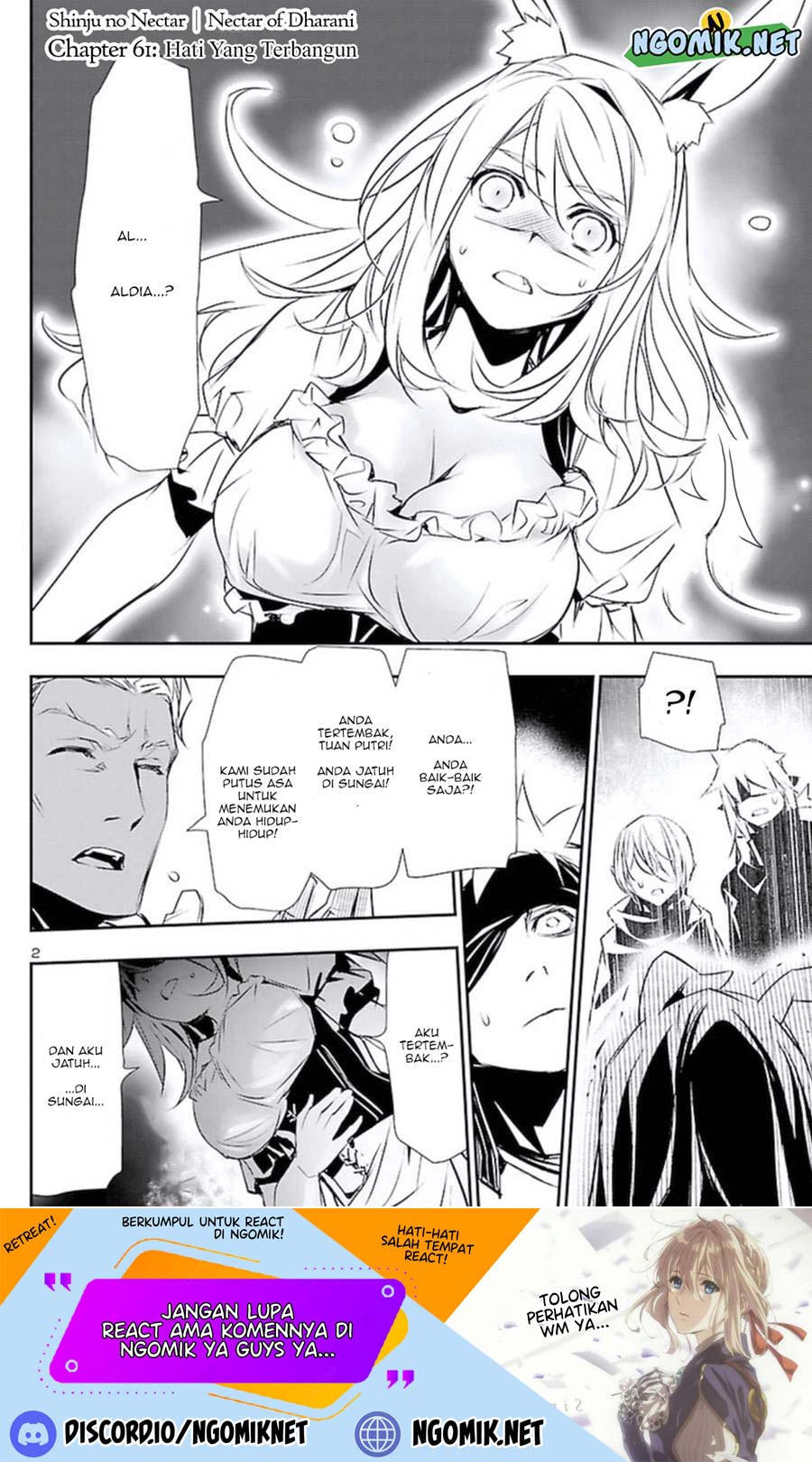 Shinju no Nectar Chap 61 - Next Chap 62