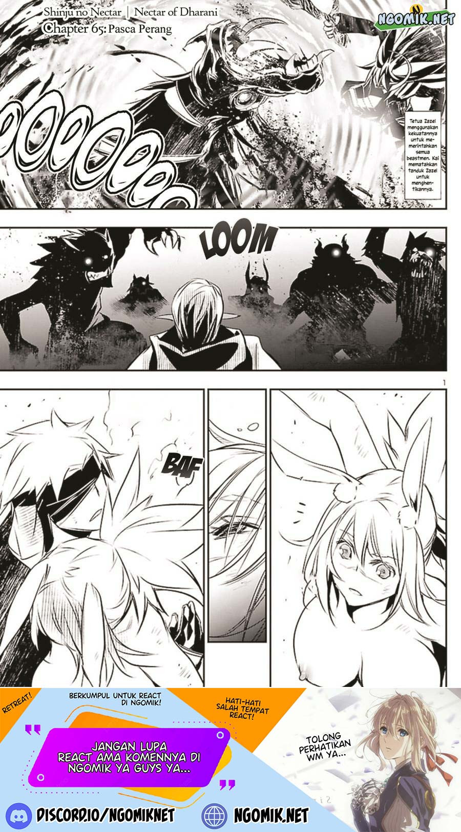 Shinju no Nectar Chap 65 - Next Chap 66