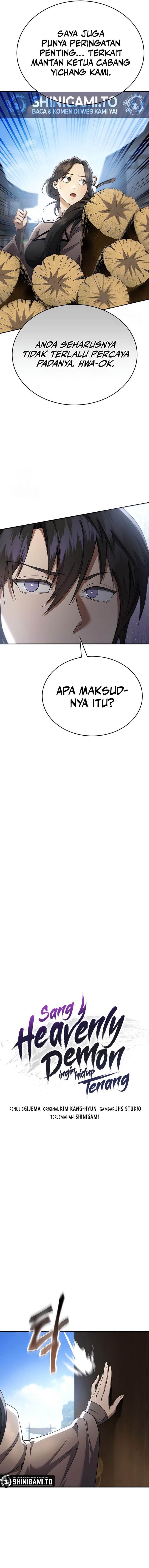 The Heavenly Demon Wants A Quiet Life Chap 44 - Next Chap 45