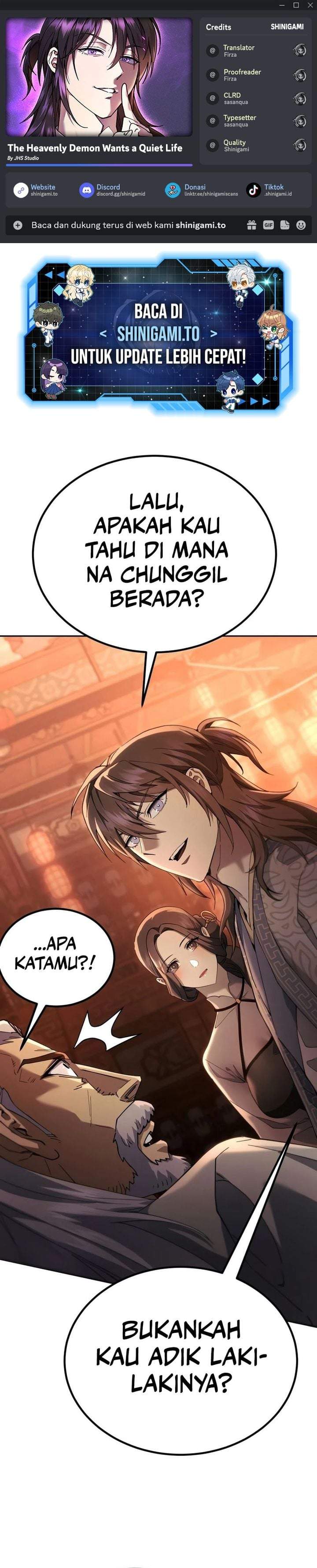 The Heavenly Demon Wants A Quiet Life Chap 85 - Next Chap 86