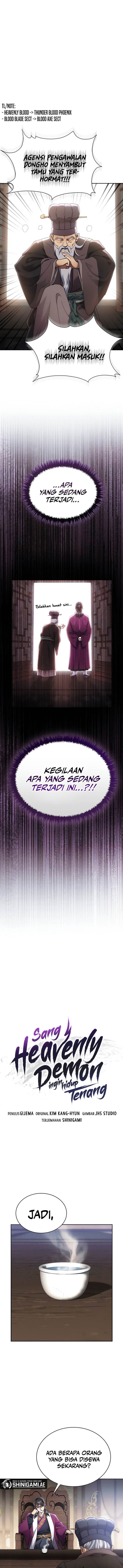 The Heavenly Demon Wants A Quiet Life Chap 13 - Next Chap 14