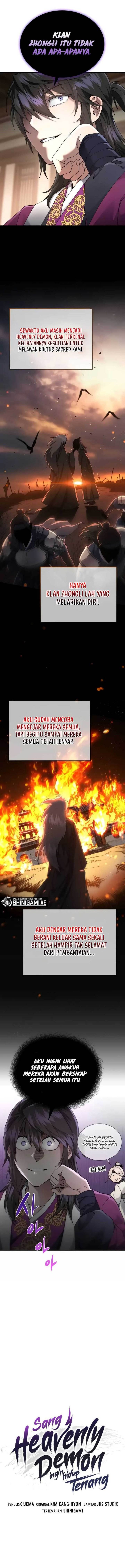 The Heavenly Demon Wants A Quiet Life Chap 10 - Next Chap 11