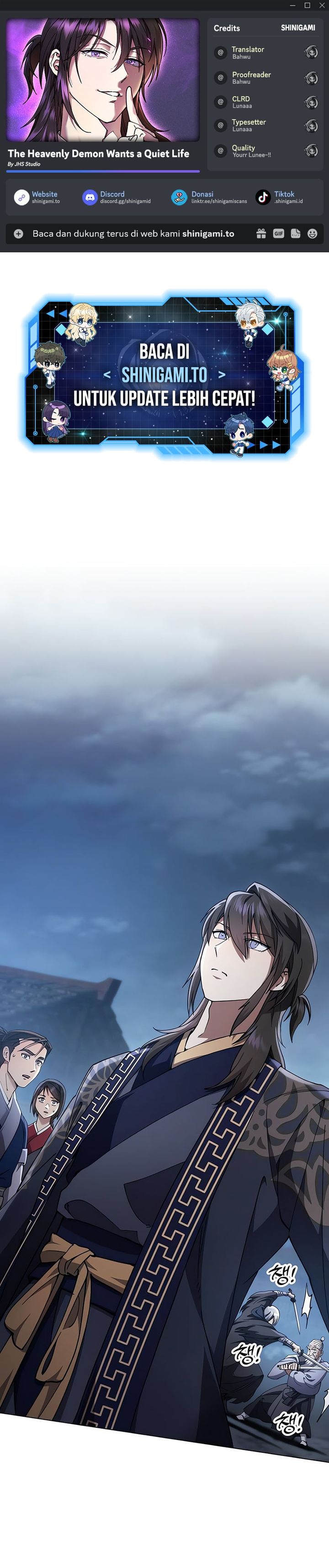 The Heavenly Demon Wants A Quiet Life Chap 36 - Next Chap 37