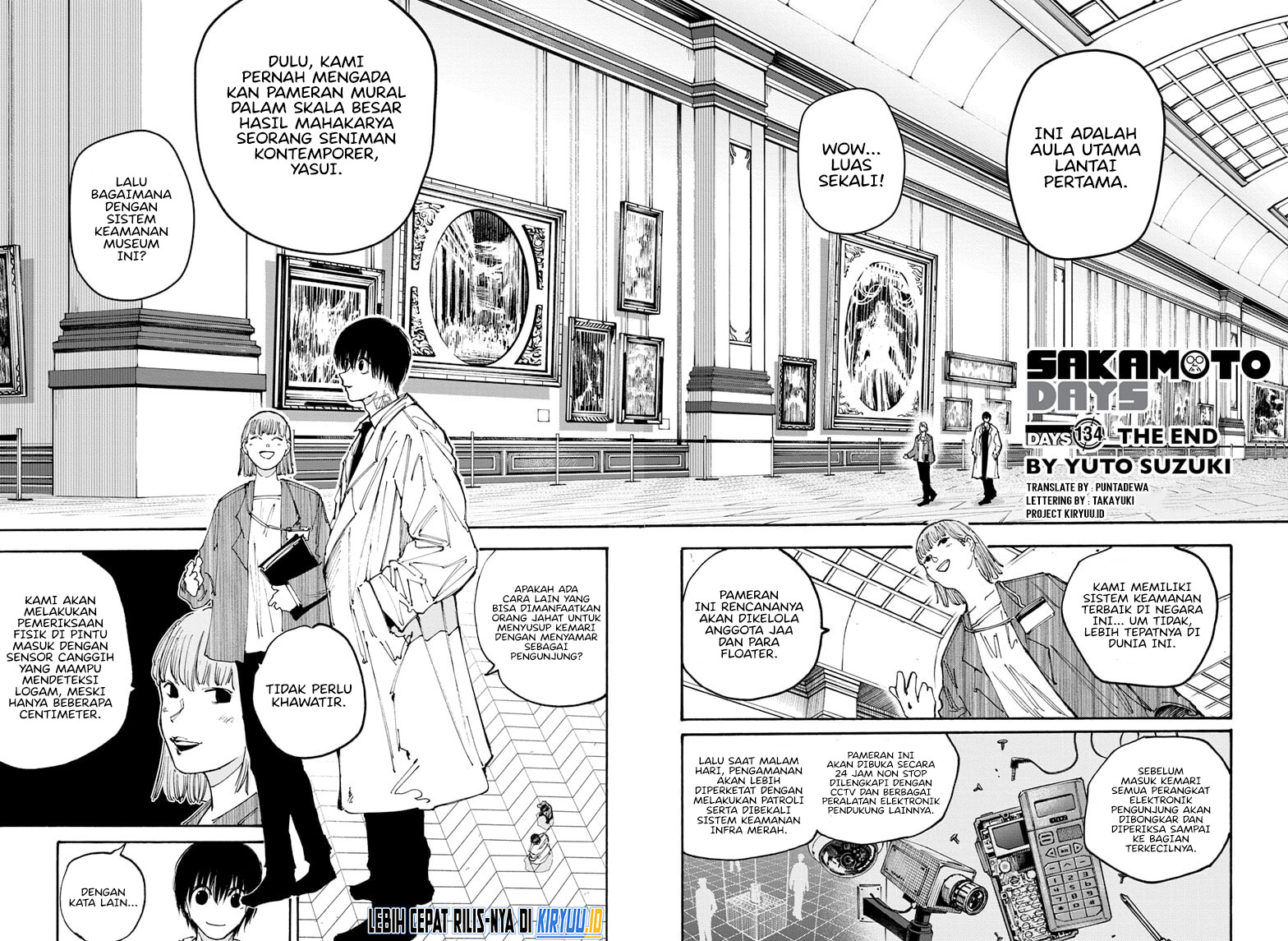 Sakamoto Days Chap 134 - Next Chap 135