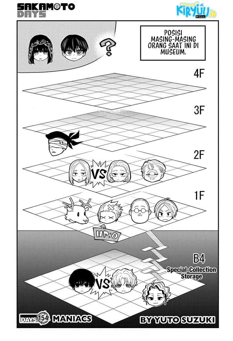 Sakamoto Days Chap 154 - Next Chap 155