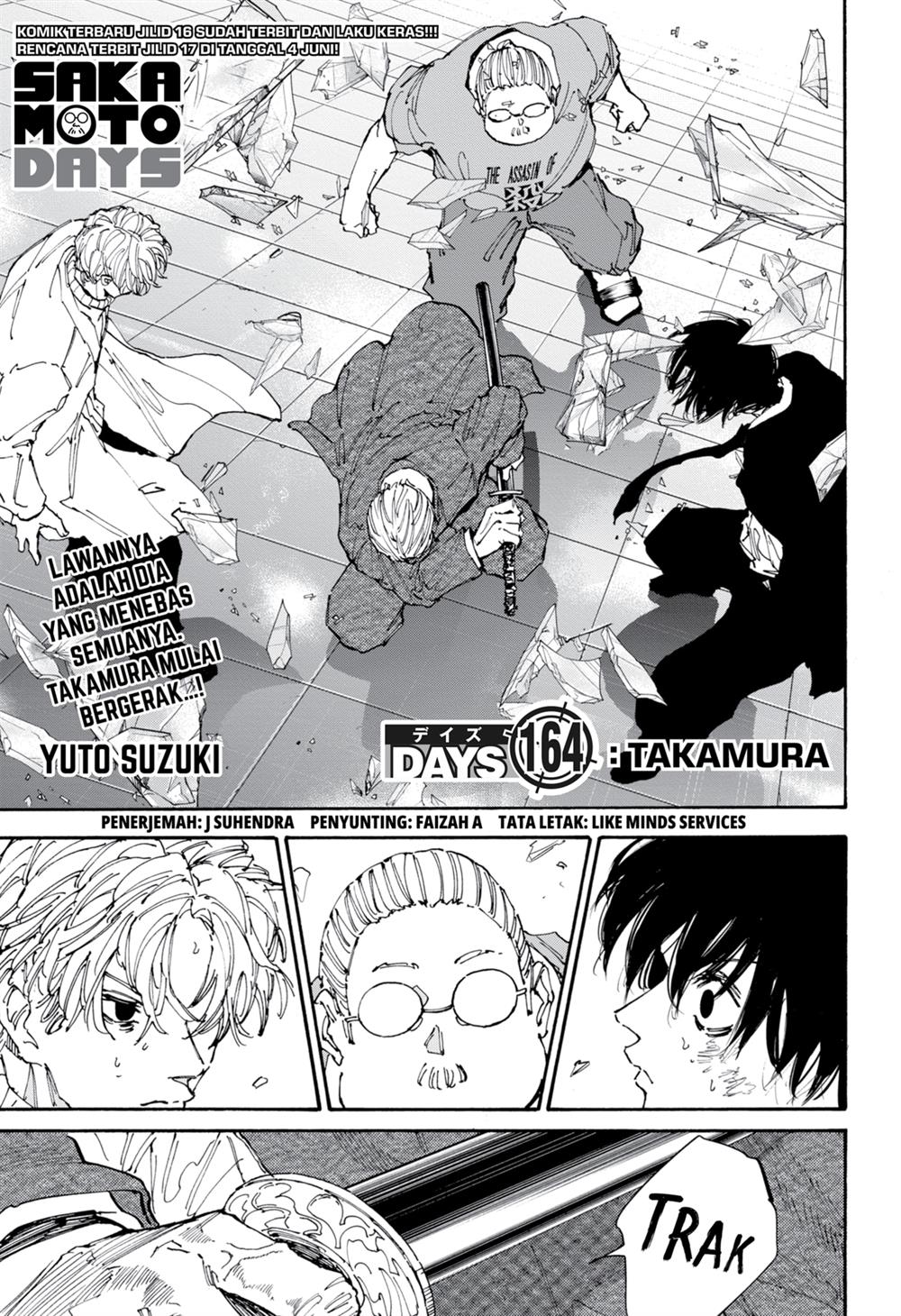 Sakamoto Days Chap 164 - Next Chap 165