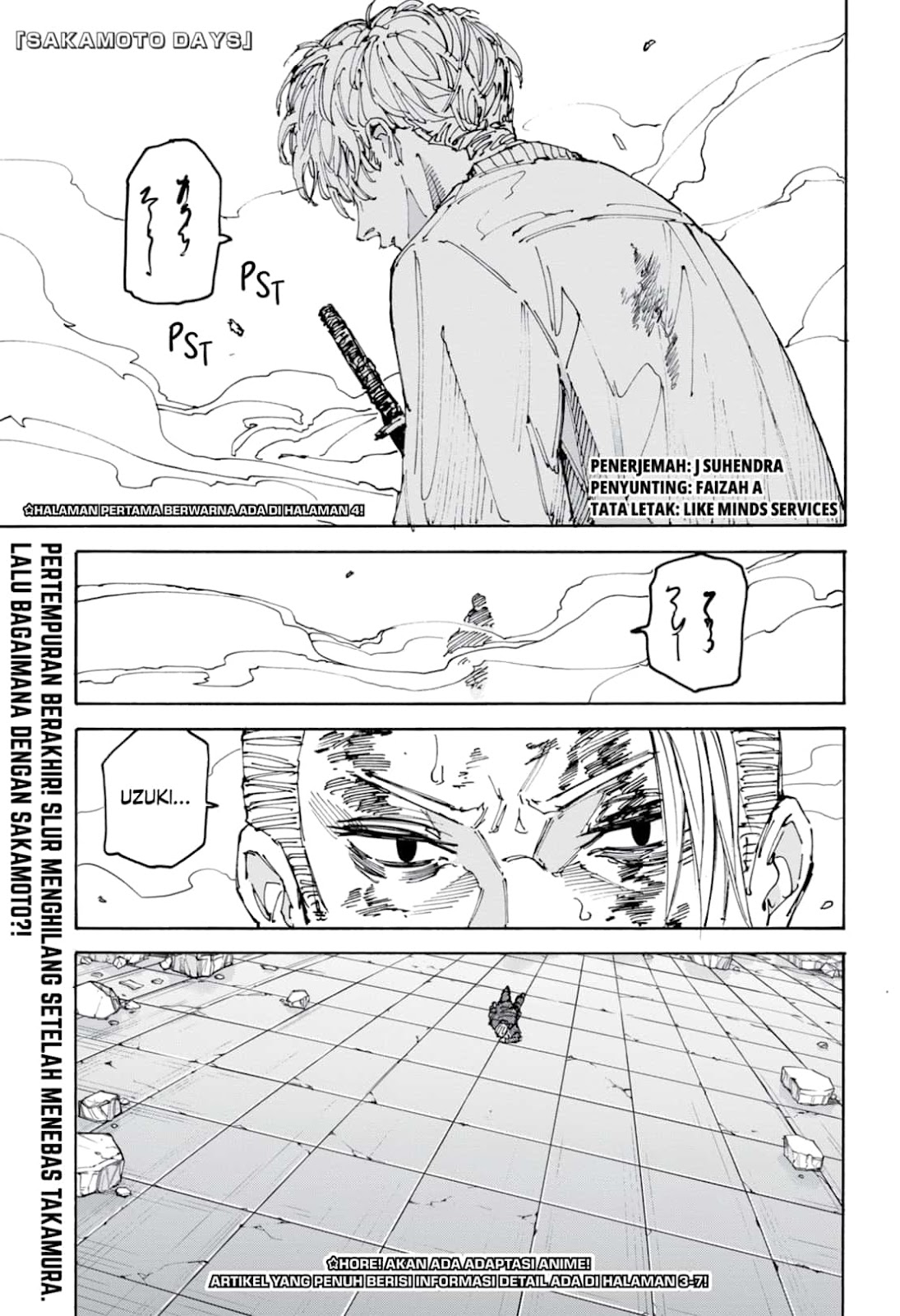 Sakamoto Days Chap 168 - Next Chap 169