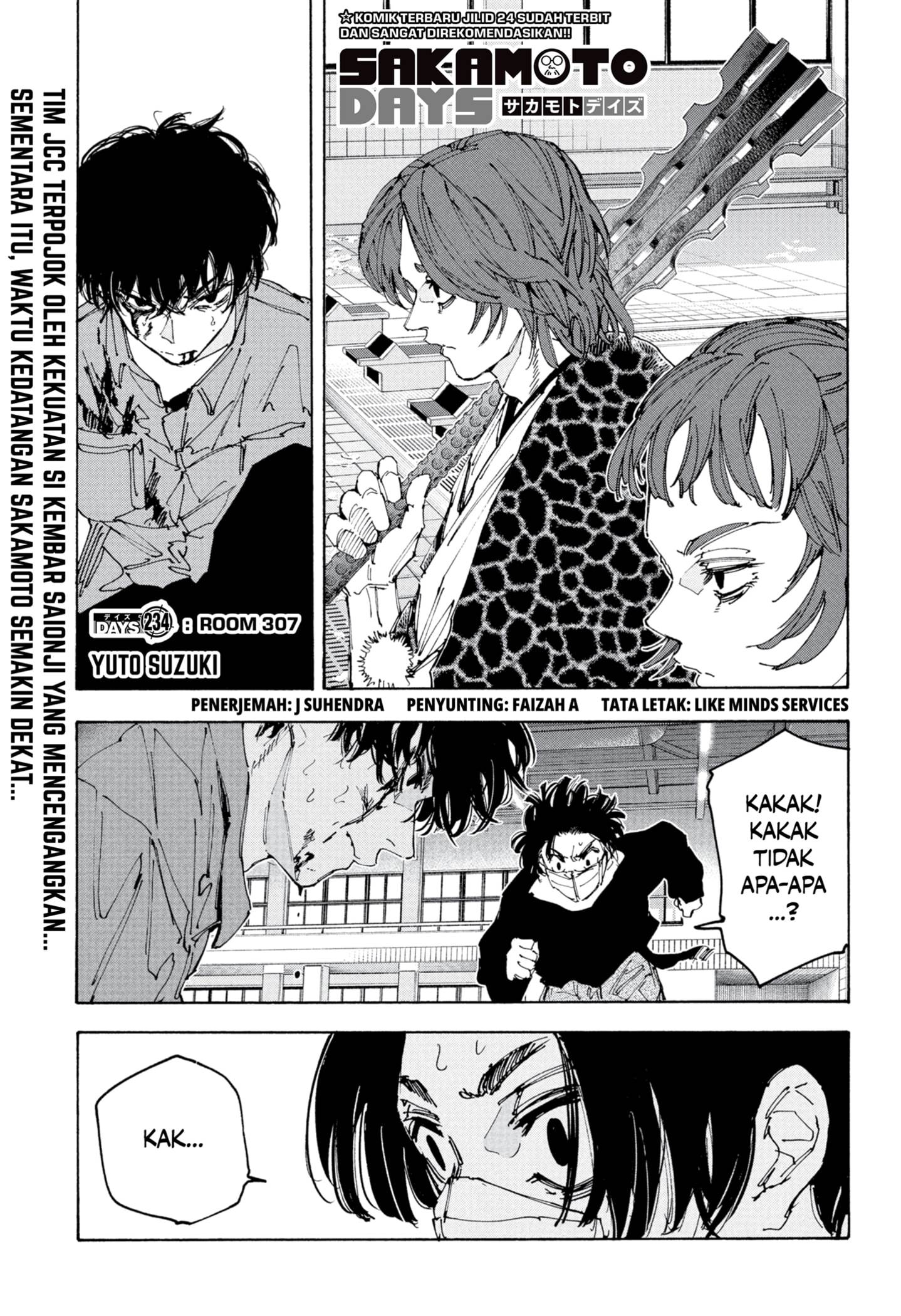 Sakamoto Days Chap 234 - Next Chap 235