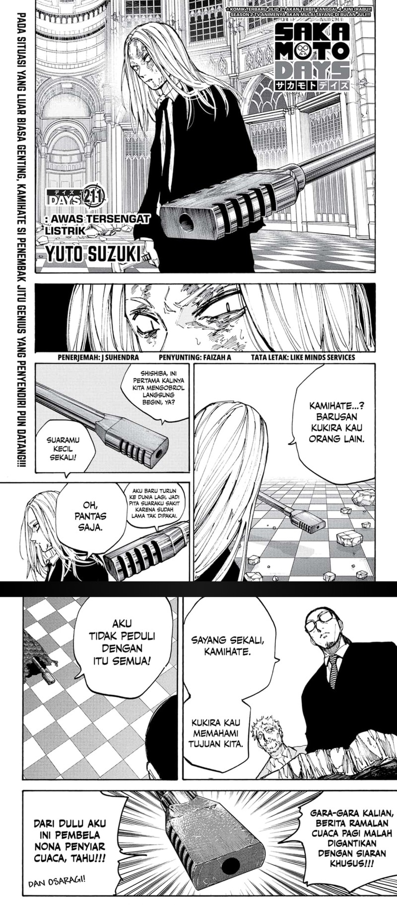 Sakamoto Days Chap 211 - Next Chap 212