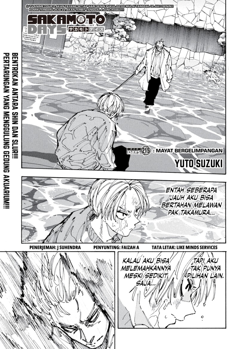 Sakamoto Days Chap 215 - Next Chap 216