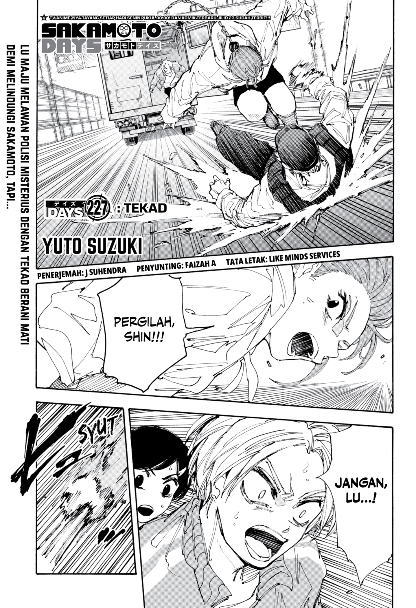 Sakamoto Days Chap 227 - Next Chap 228