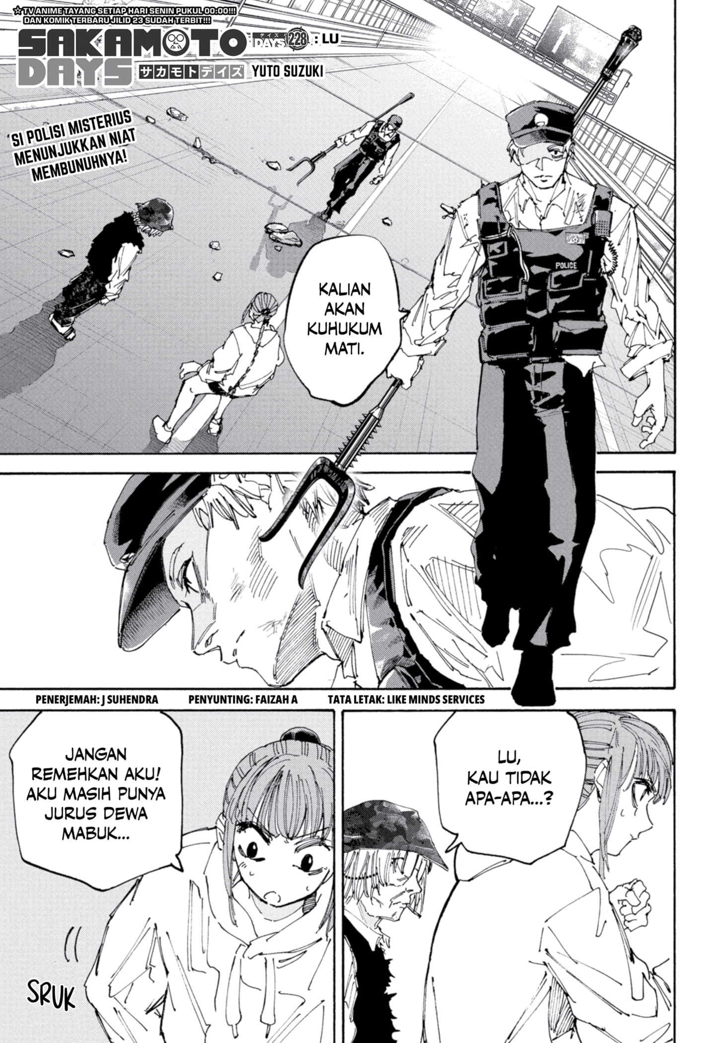 Sakamoto Days Chap 228 - Next Chap 229