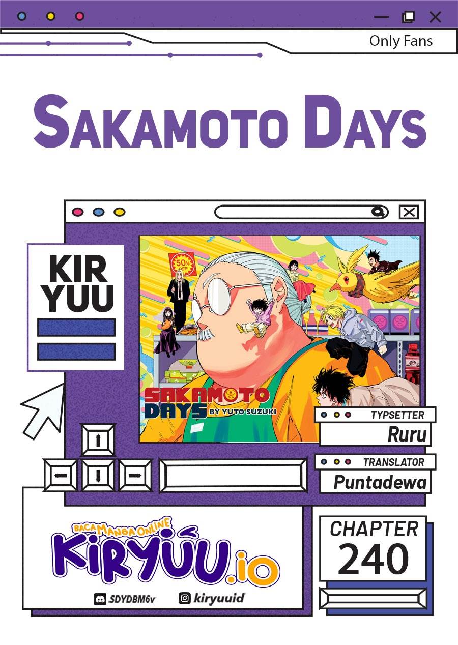 Sakamoto Days Chap 240 - Next Chap 241