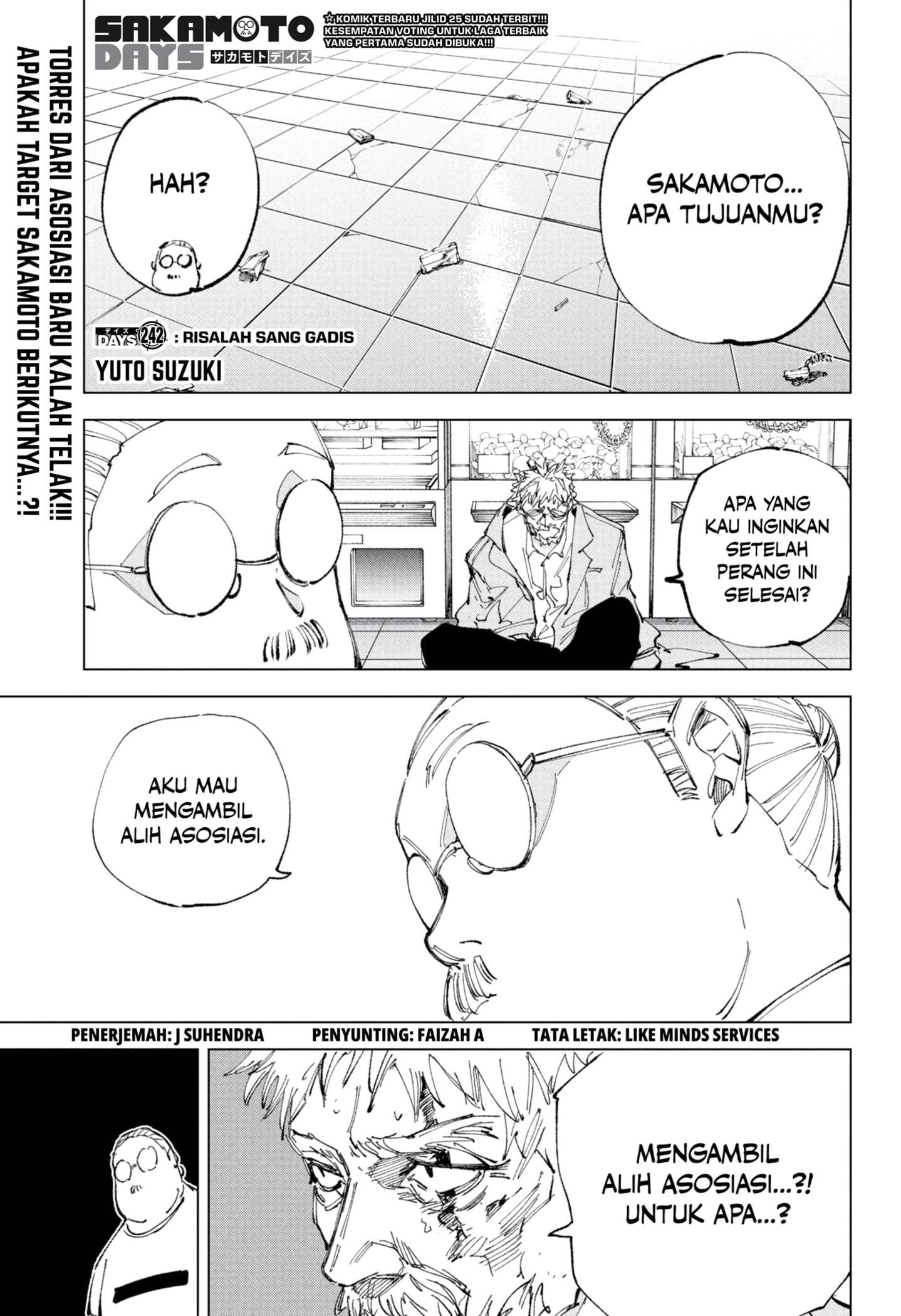 Sakamoto Days Chap 242 - Next Chap 243