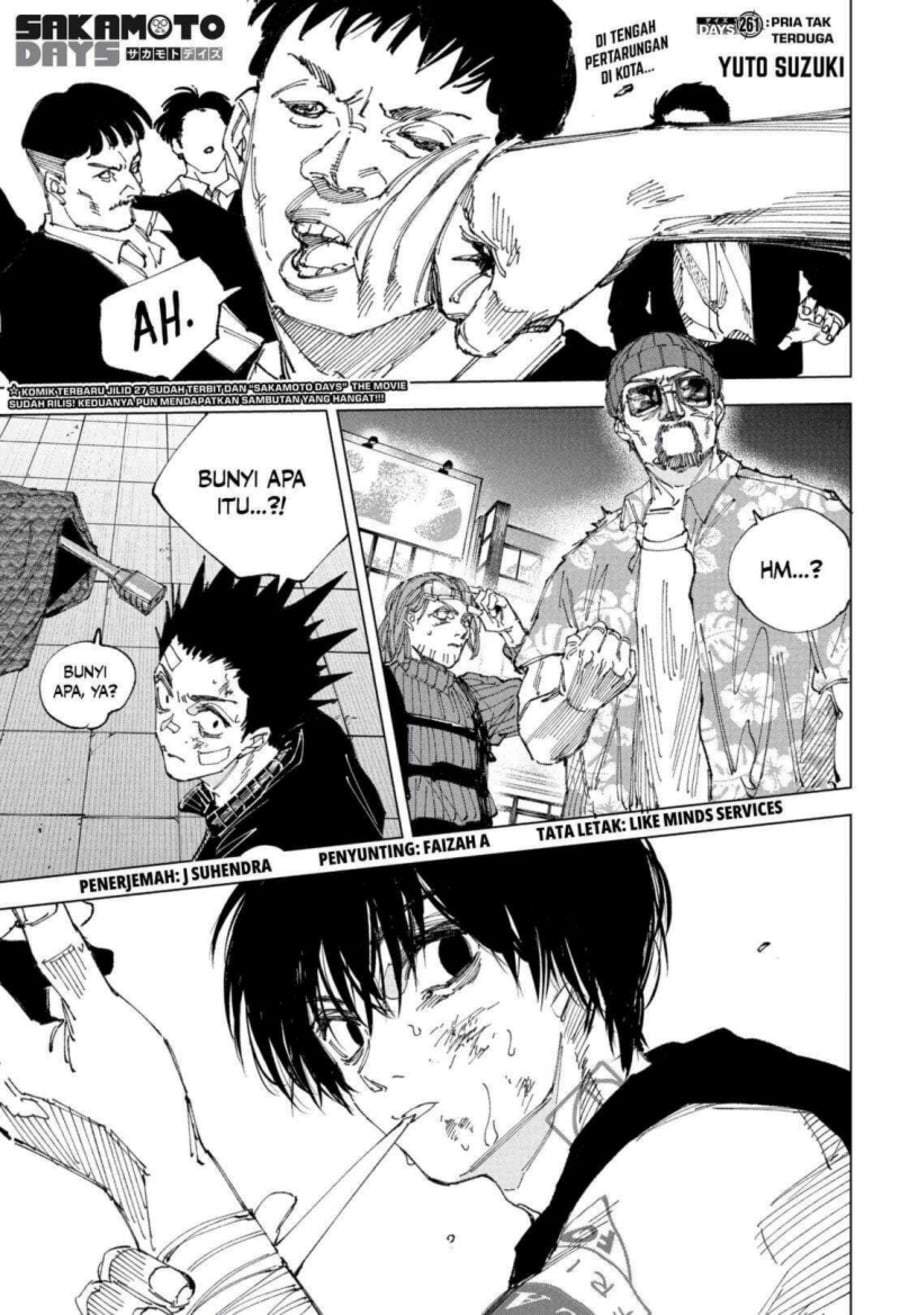 Sakamoto Days Chap 261 - Next Chap 262
