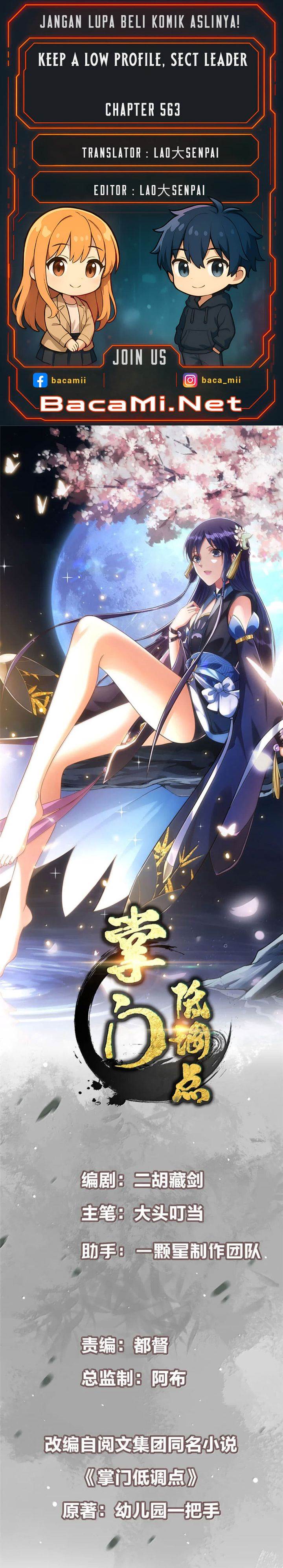 Keep A Low Profile, Sect Leader Chap 563 - Next Chap 564