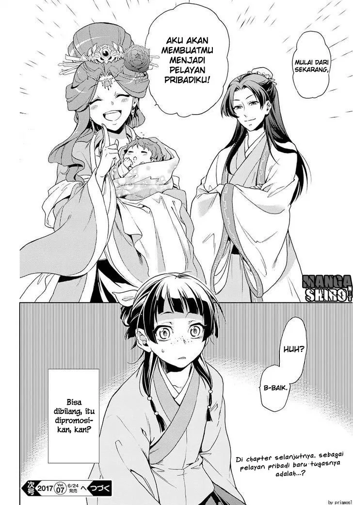 Kusuriya no Hitorigoto Chap 1 - Next Chap 2