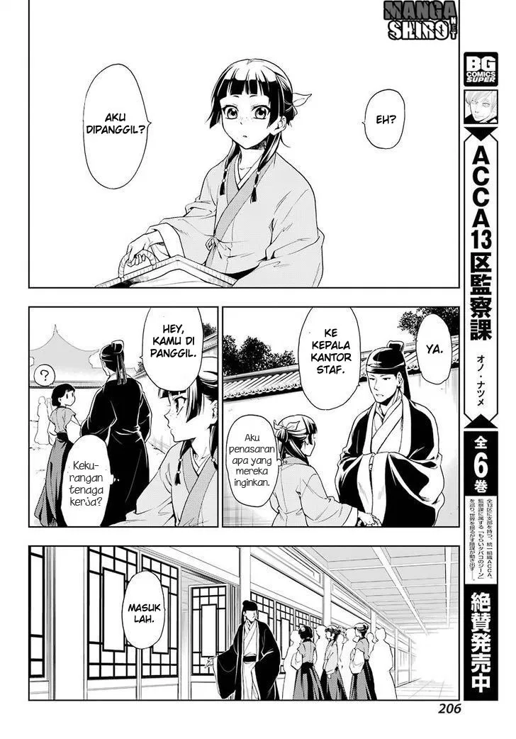 Kusuriya no Hitorigoto Chap 1 - Next Chap 2