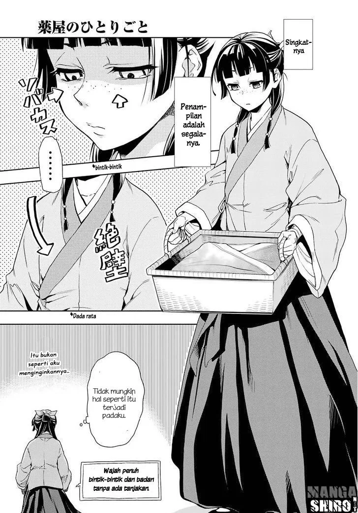 Kusuriya no Hitorigoto Chap 1 - Next Chap 2