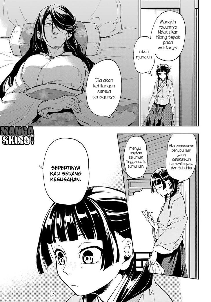 Kusuriya no Hitorigoto Chap 5 - Next Chap 6