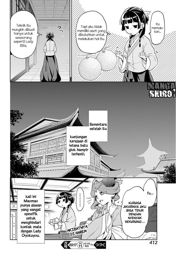 Kusuriya no Hitorigoto Chap 5 - Next Chap 6