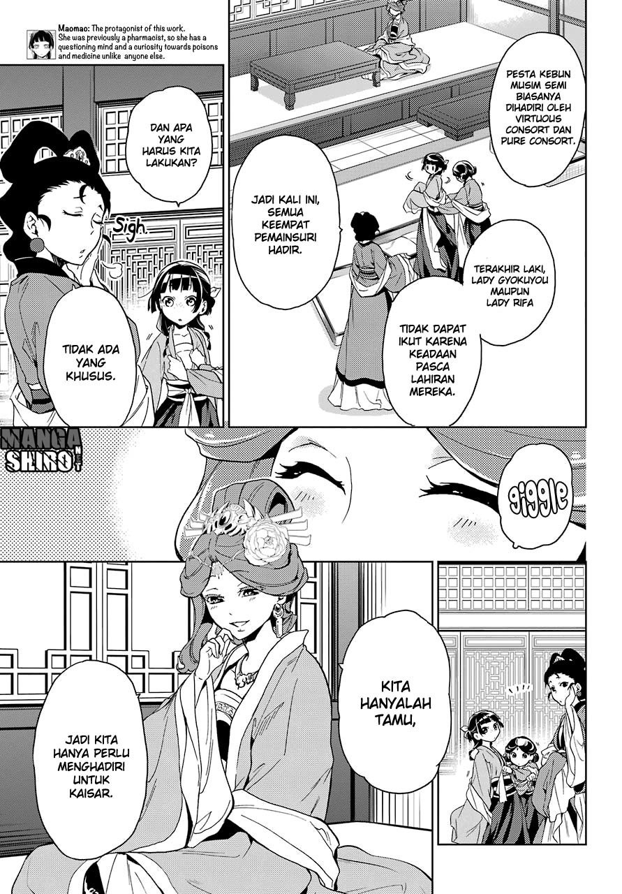 Kusuriya no Hitorigoto Chap 6 - Next Chap 7