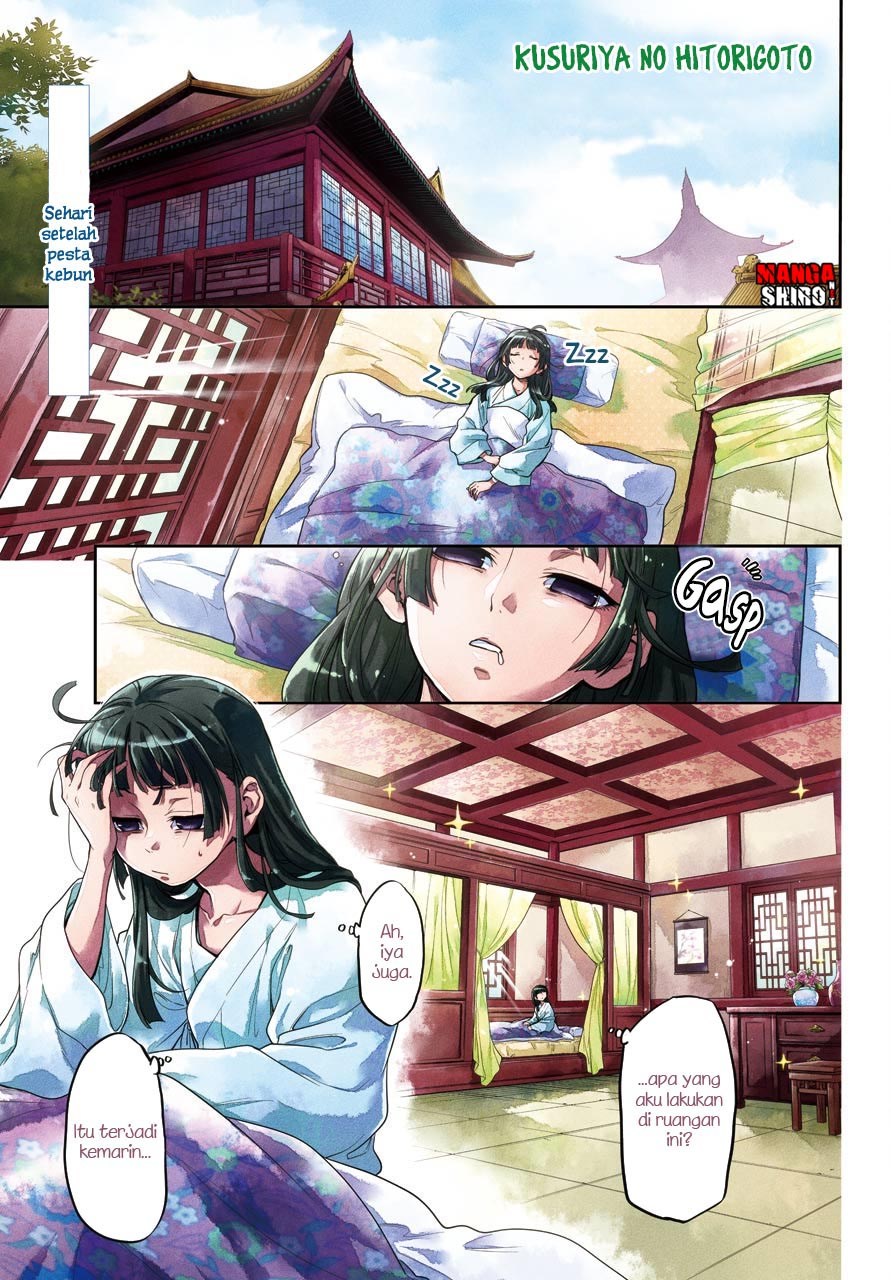 Kusuriya no Hitorigoto Chap 9 - Next Chap 10
