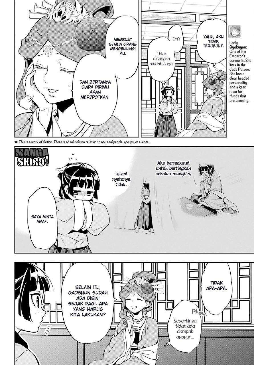 Kusuriya no Hitorigoto Chap 9 - Next Chap 10