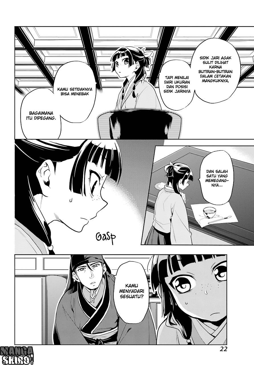 Kusuriya no Hitorigoto Chap 9 - Next Chap 10