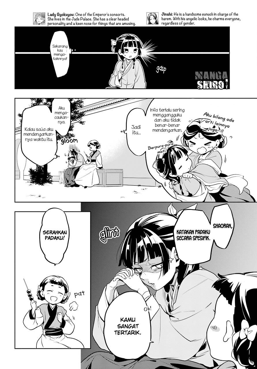 Kusuriya no Hitorigoto Chap 10 - Next Chap 11