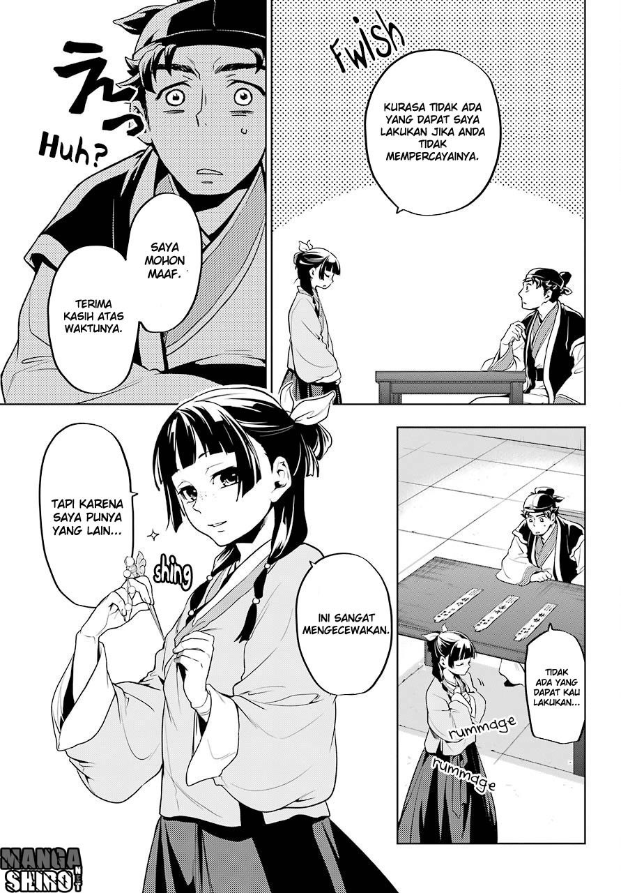 Kusuriya no Hitorigoto Chap 10 - Next Chap 11