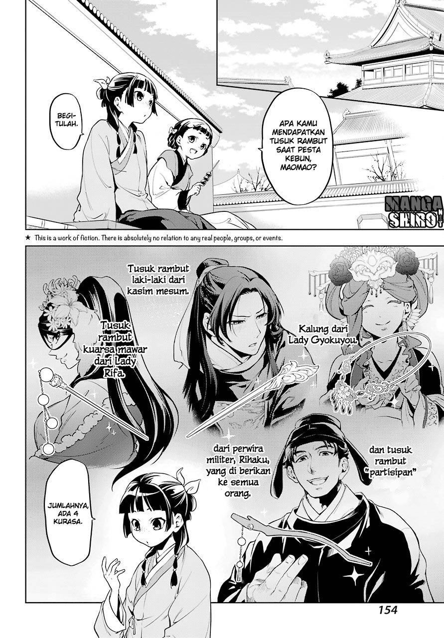 Kusuriya no Hitorigoto Chap 10 - Next Chap 11