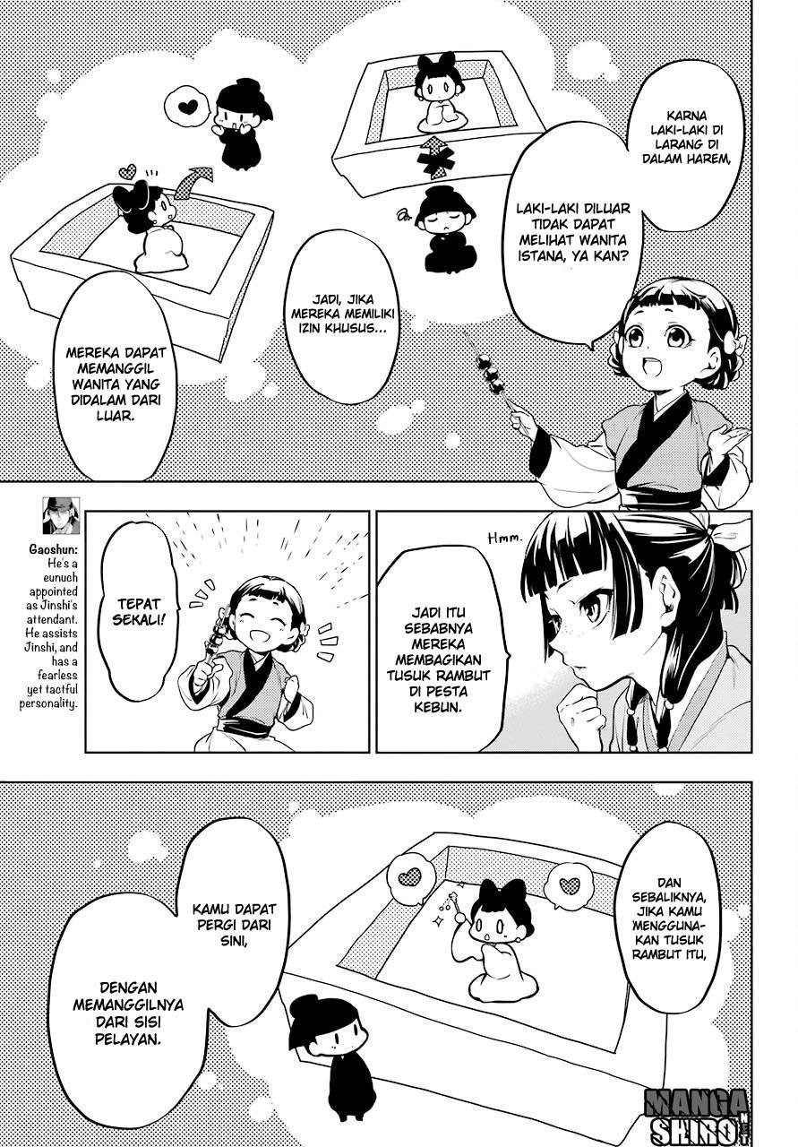 Kusuriya no Hitorigoto Chap 10 - Next Chap 11
