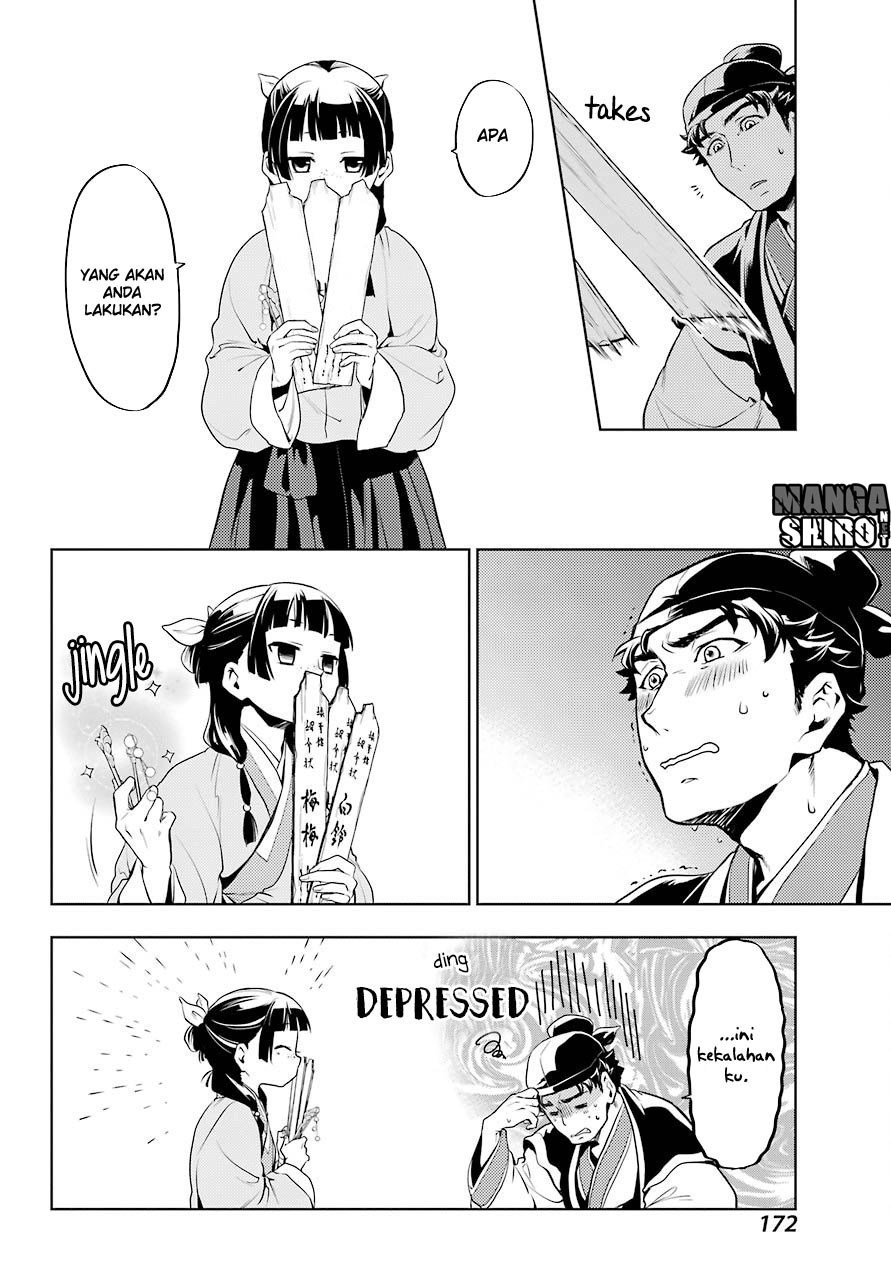 Kusuriya no Hitorigoto Chap 10 - Next Chap 11