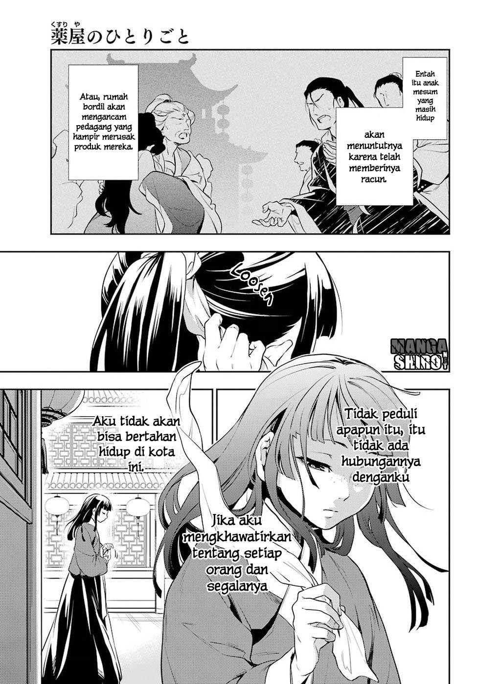 Kusuriya no Hitorigoto Chap 12 - Next Chap 13