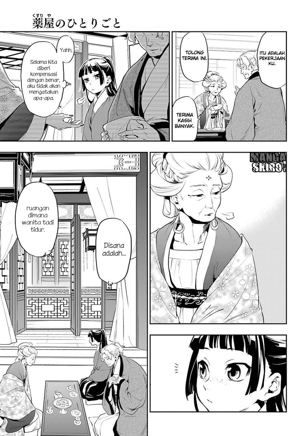 Kusuriya no Hitorigoto Chap 12 - Next Chap 13