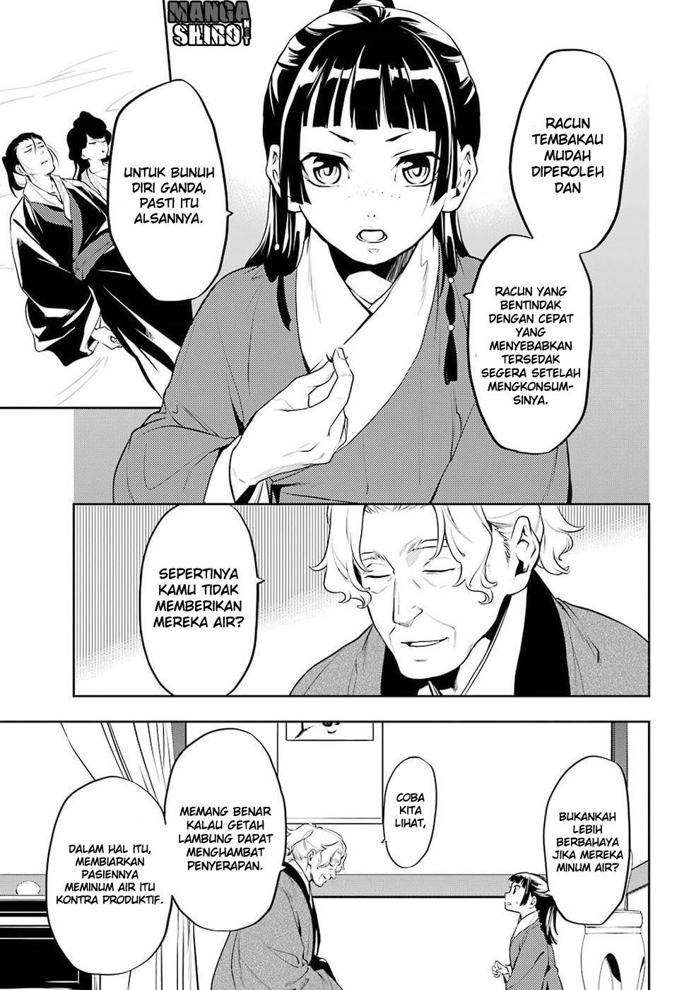 Kusuriya no Hitorigoto Chap 12 - Next Chap 13