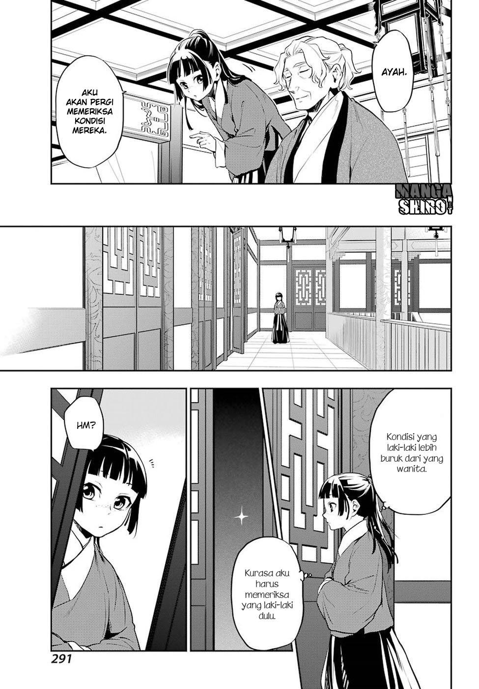 Kusuriya no Hitorigoto Chap 12 - Next Chap 13
